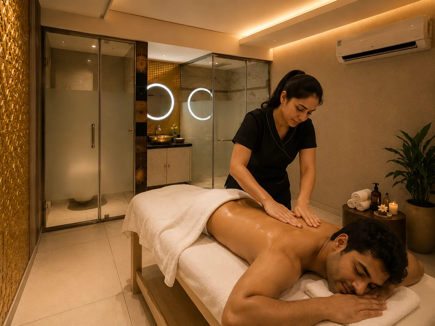 Dry Massage at The Ocean Spa Meera Bagh
