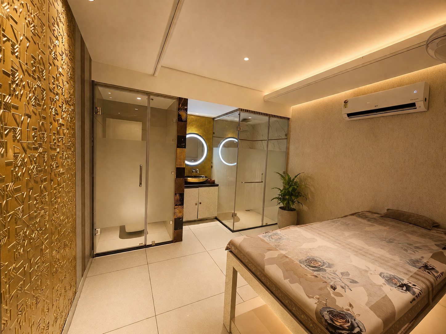 Massage room at Ocean Spa
